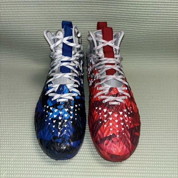 Under Armour UA Spotlight Clone MC LE USA Football Cleats Men Sz 11.5 3026335100 - Picture 2 of 9